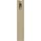Ekena Millwork 1 3/4"W x 5"D x 10"H Extra Large Dearborn Wood Corbel, Rubberwood CORW02X10X05DRRW - alternate 4